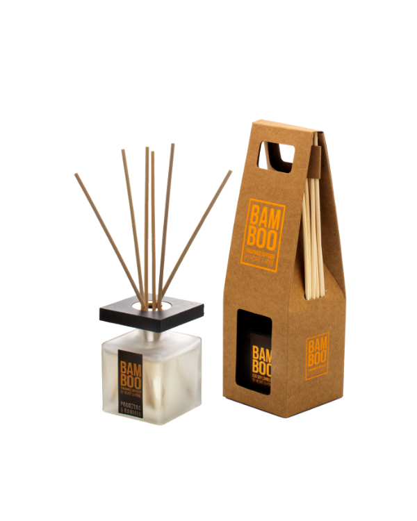 Reed Diffuser Bamboo Ροδόξυλο & Βανίλια – Heart & Home
